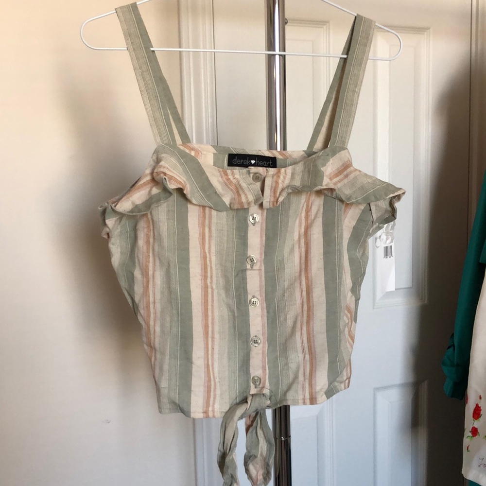 Mossy Crop Top - NWT
